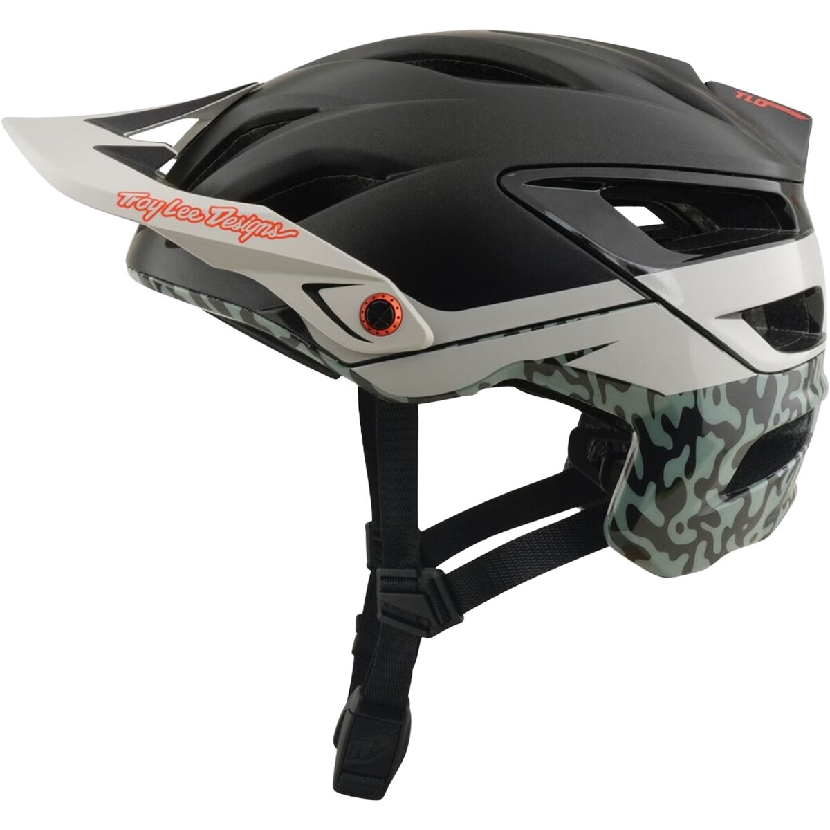 Troy Lee Designs A3 Mips Helmet Halo Charcoal/Pumice, XL/XXL