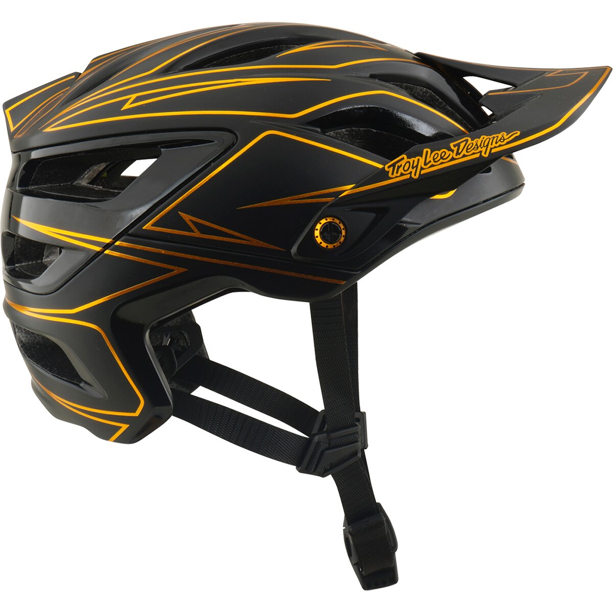 Troy Lee Designs A3 Mips Helmet Pinstripe Black, XL/XXL