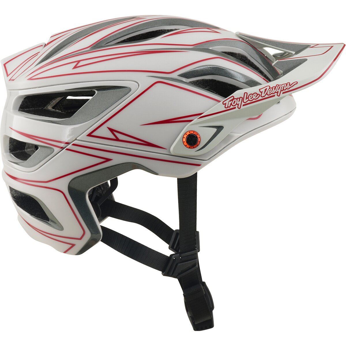 Troy Lee Designs A3 Mips Helmet Pinstripe Gray, M/L