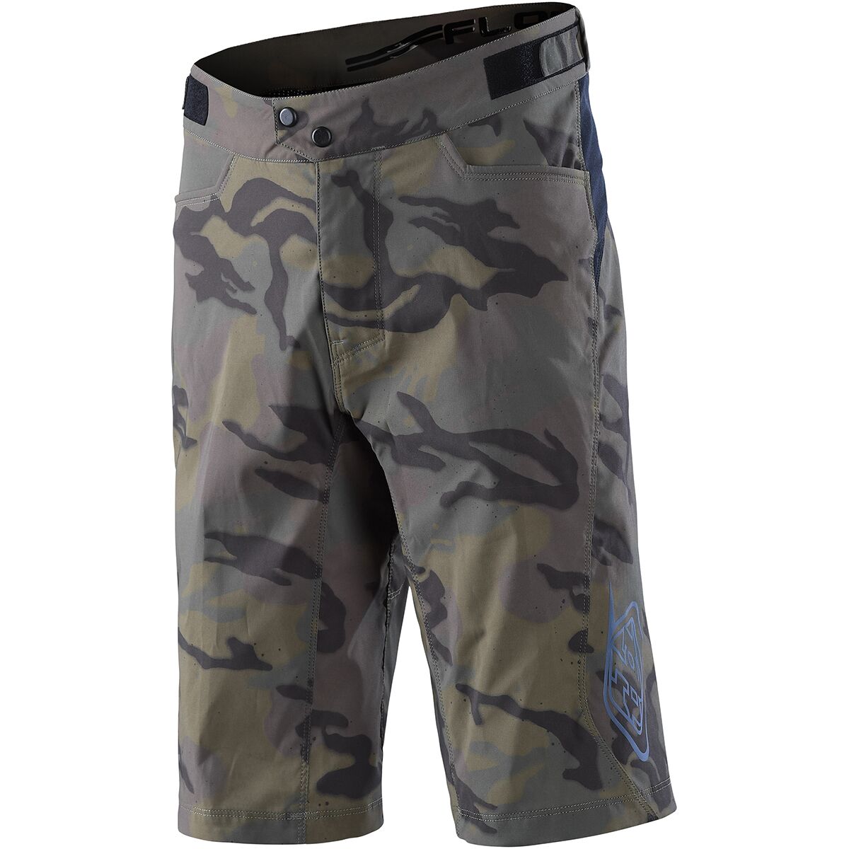 Troy Lee Designs Troy Lee Designs Flowline Short - Men's Spray Camo Army, 30