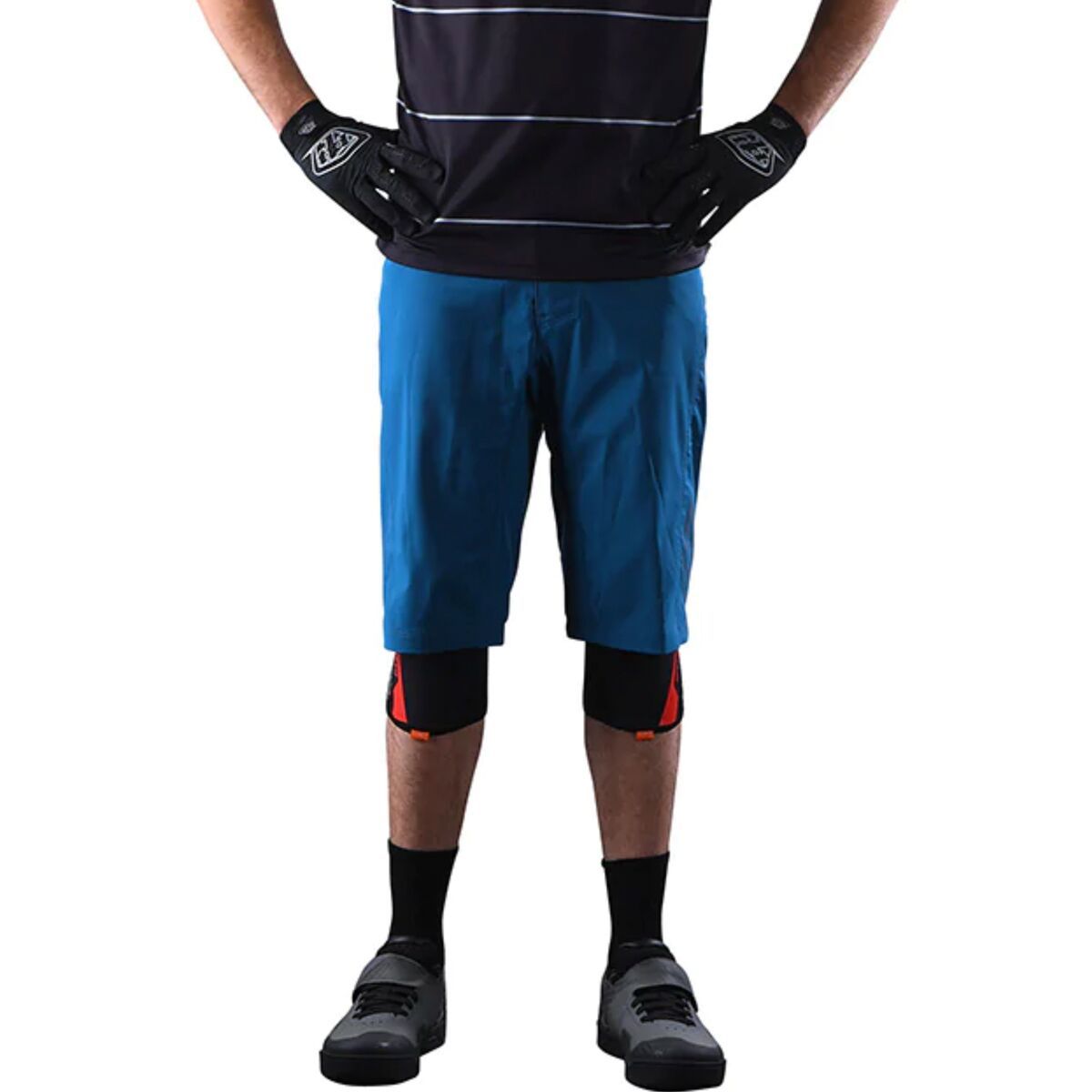 Troy Lee Designs Flowline No Liner Shell Short - Men's Slate Blue, 30