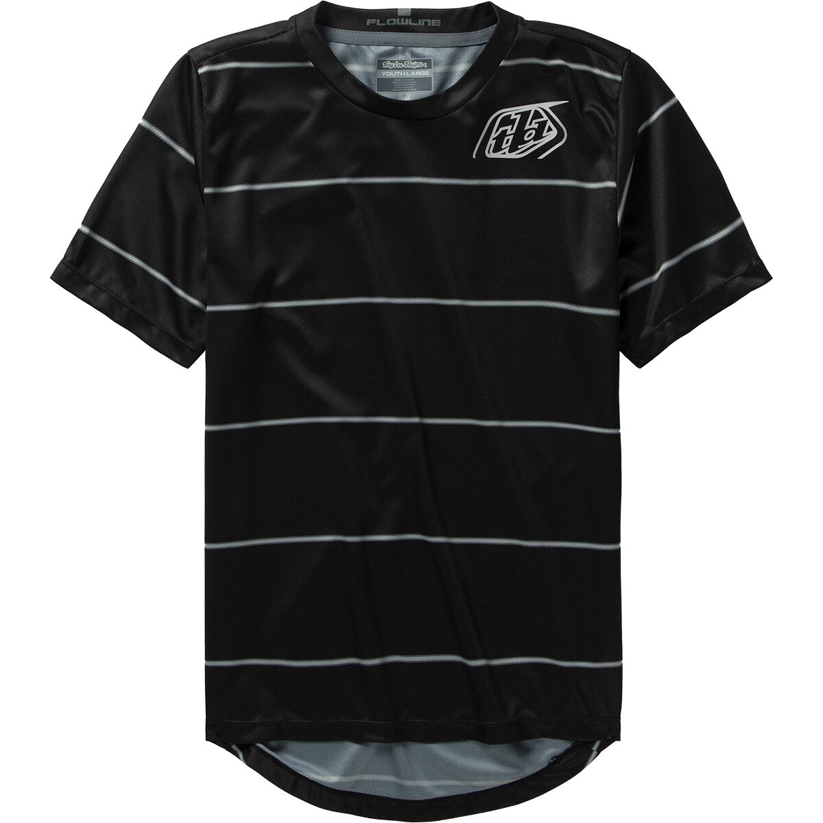 Troy Lee Designs Troy Lee Designs Flowline Short-Sleeve Jersey - Boys' Revert Black, XL