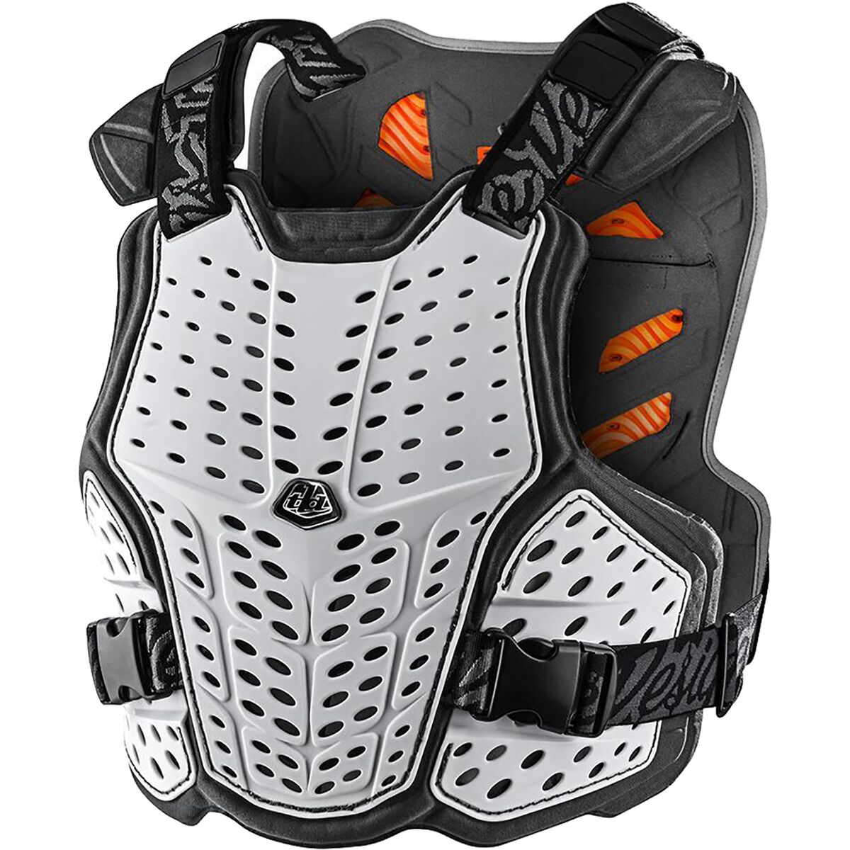 Troy Lee Designs | Rockfight Ce Flex Chest Protector Men's | Size Extra Large/xx Large In White