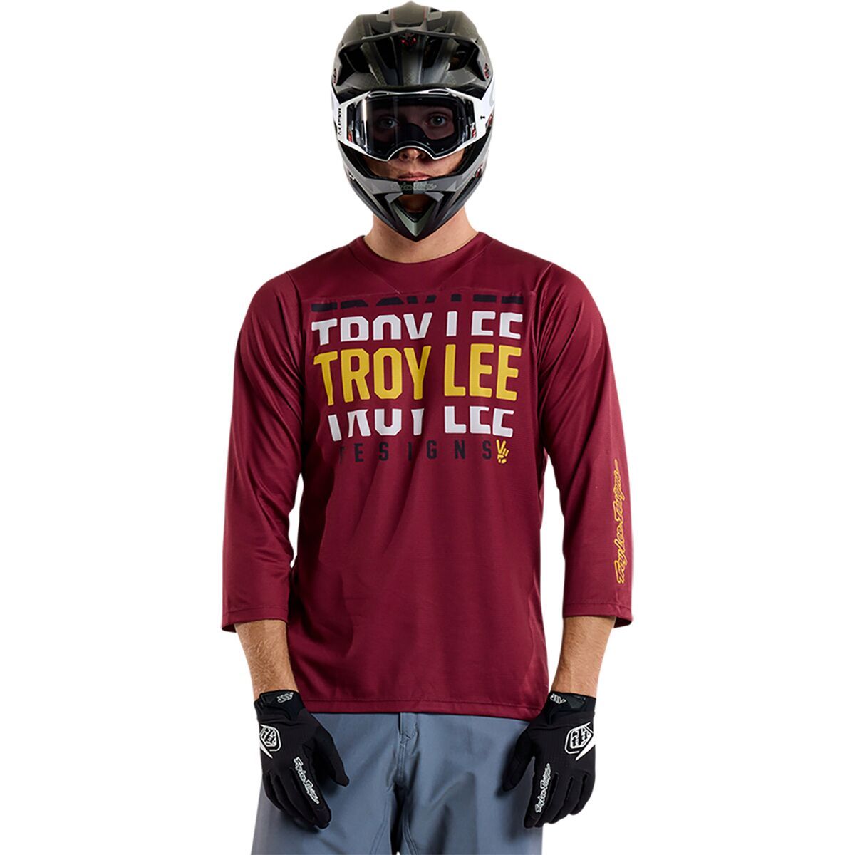 Troy Lee Designs Troy Lee Designs Ruckus Jersey - Men's Spun Oxblood, S
