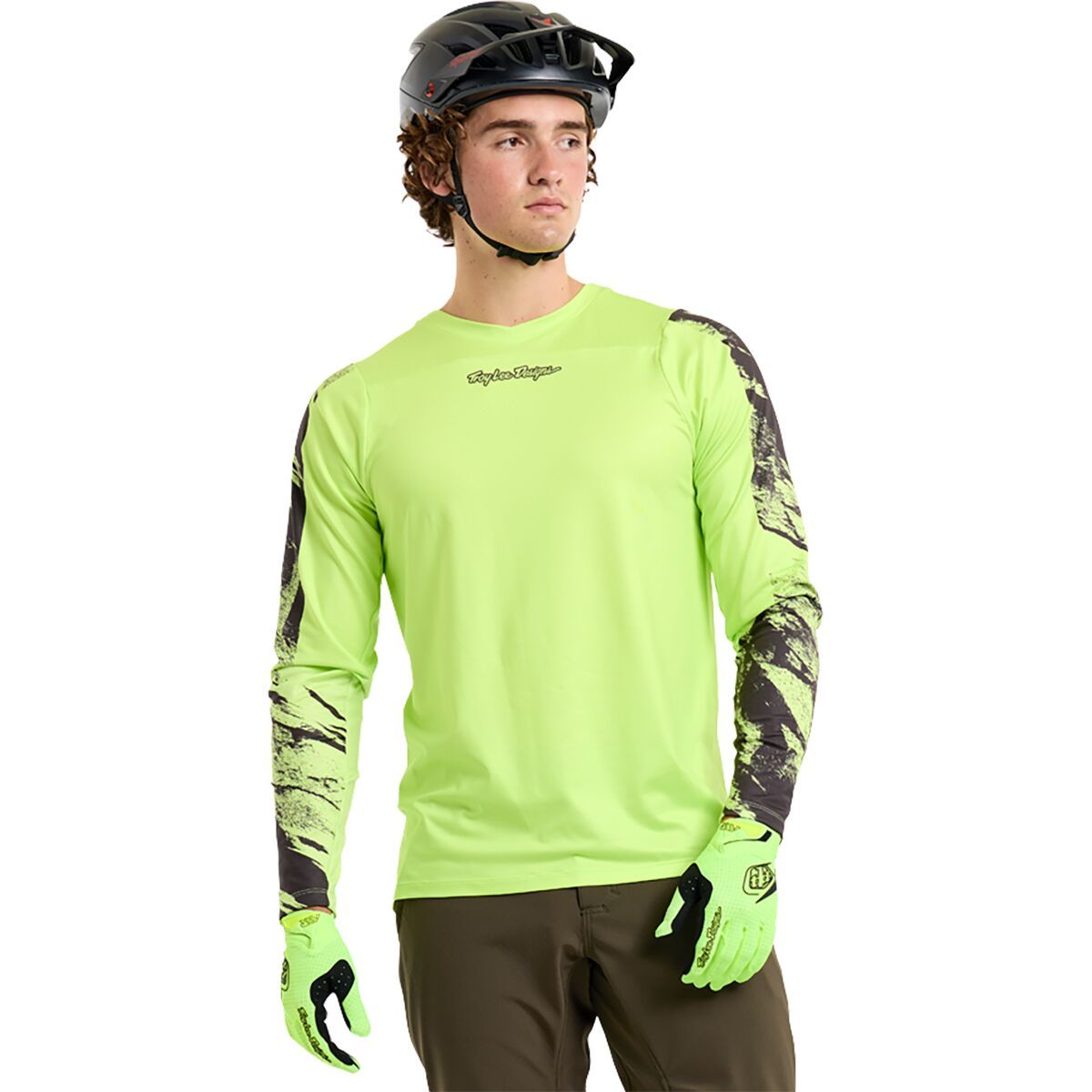 Troy Lee Designs Troy Lee Designs Skyline Chill Jersey - Men's Tie Dye Charcoal, S
