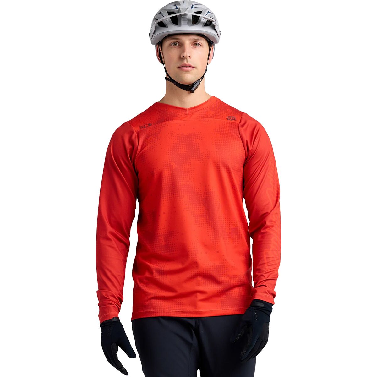 Troy Lee Designs Troy Lee Designs Skyline Chill Jersey - Men's Scattered Fire Orange, M