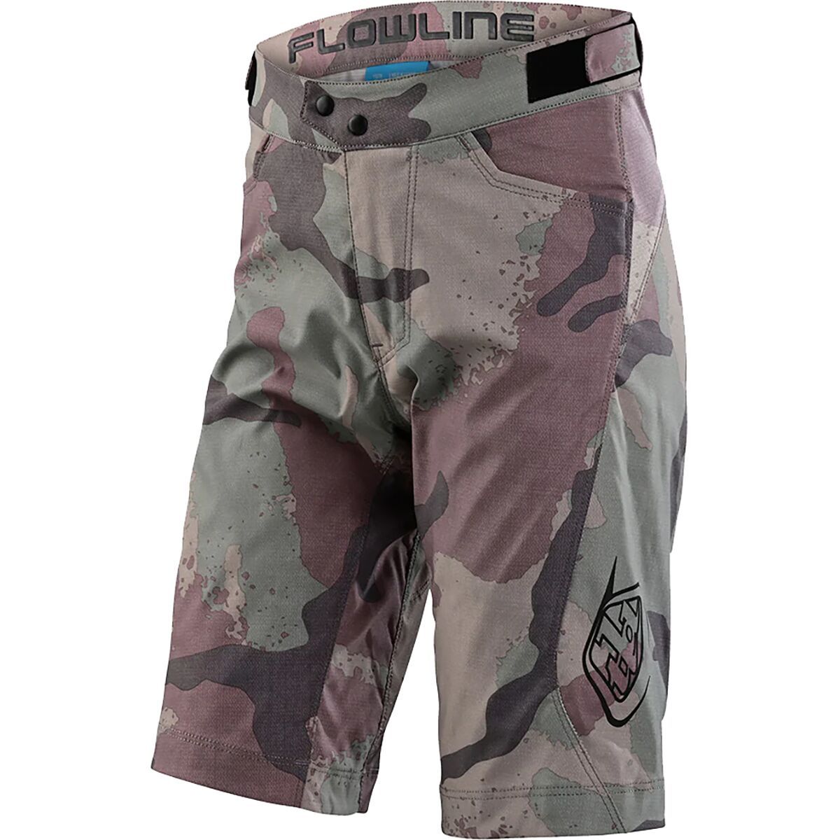 Troy Lee Designs Flowline Short Shell - Boys' Woodland, 28