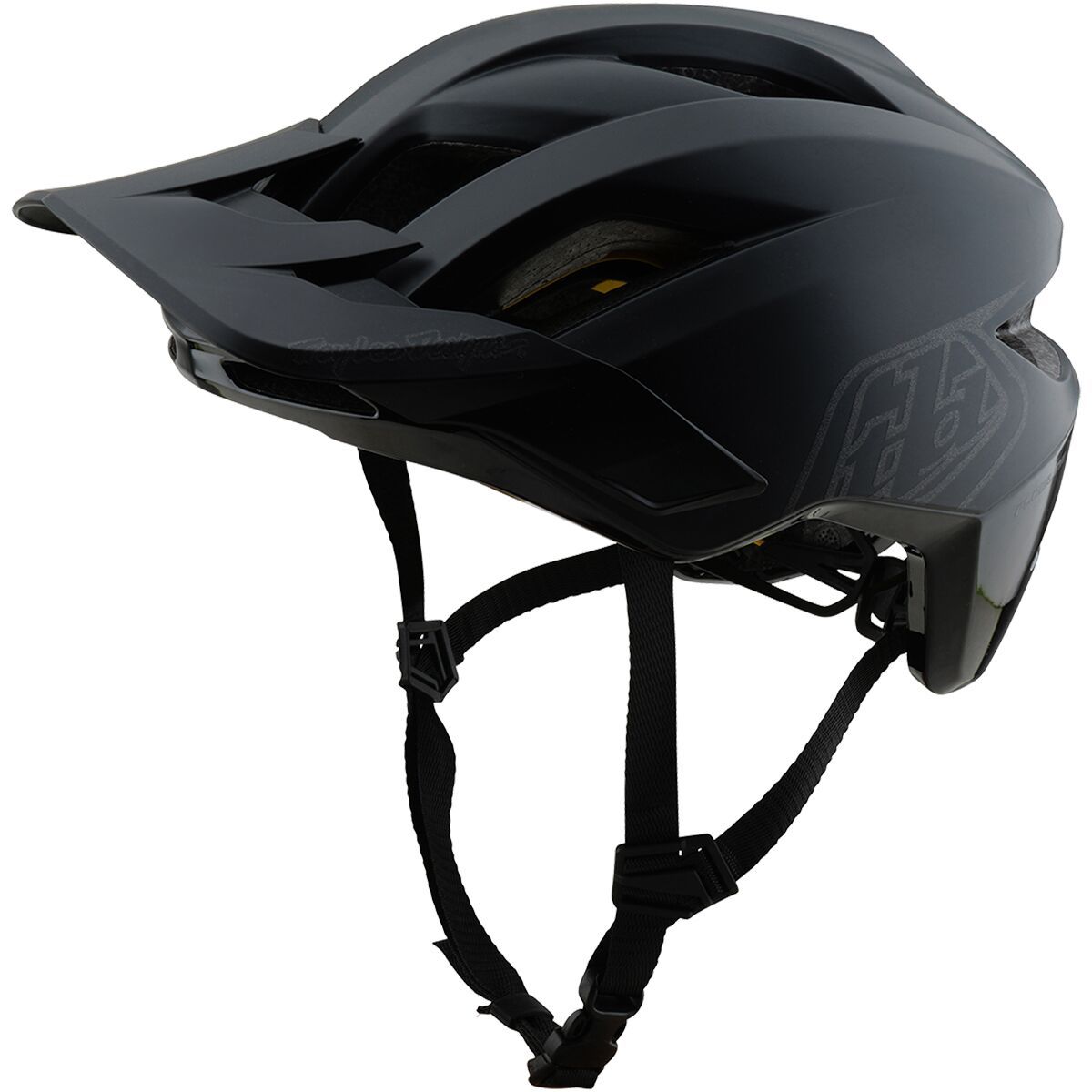 Troy Lee Designs Troy Lee Designs Flowline Helmet - Kids' Point Black/Charcoal, One Size