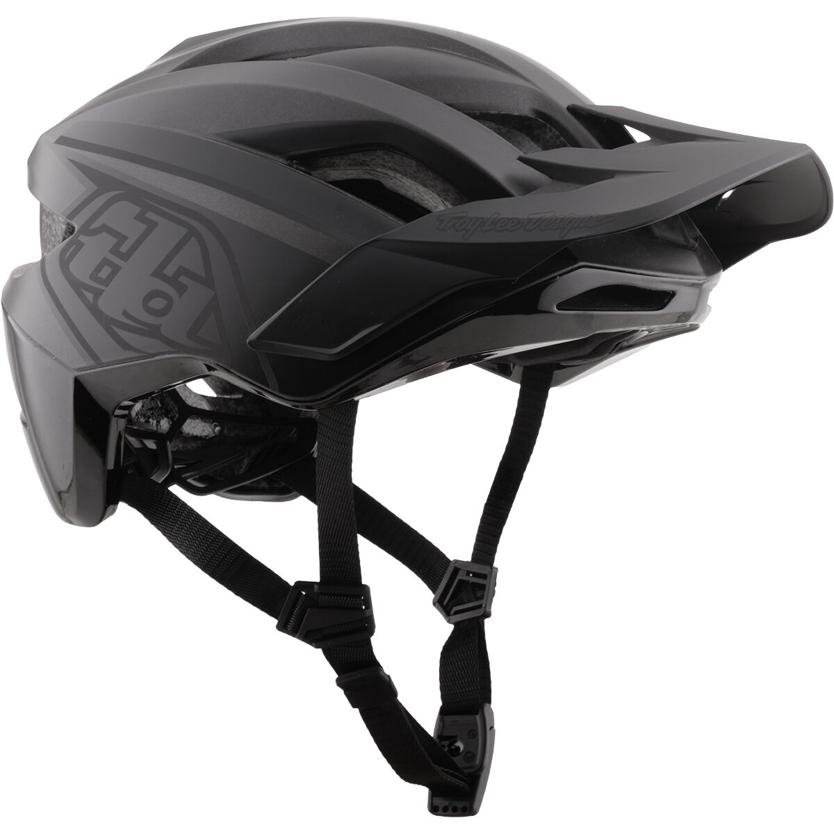 Troy Lee Designs | Flowline Se Helmet W/mips Men's | Size Medium/large In Phantom Black