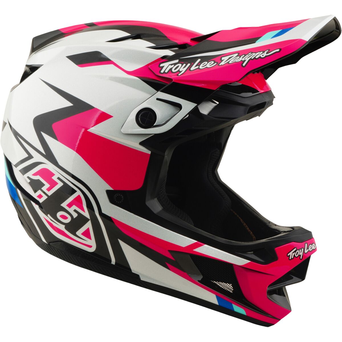 Troy Lee Designs D4 Polyacrylite Helmet Roamer Magenta, S