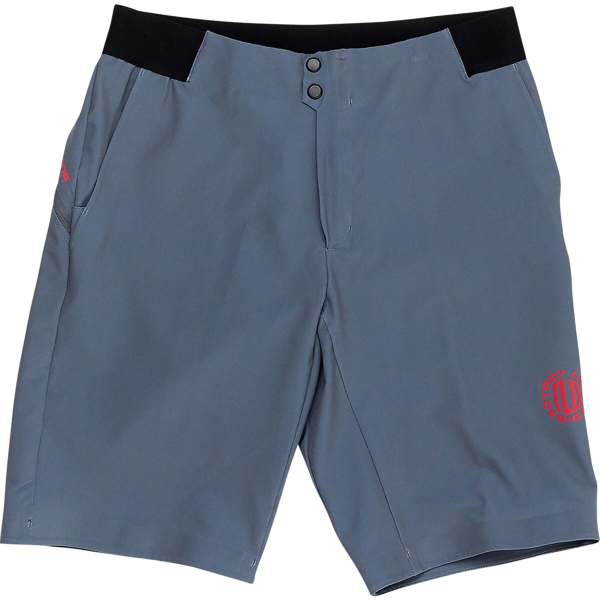 Troy Lee Designs Troy Lee Designs Flowline Superlyte Short - Men's Mono Steel Blue, 34 - $57.60 at Competitive Cyclist