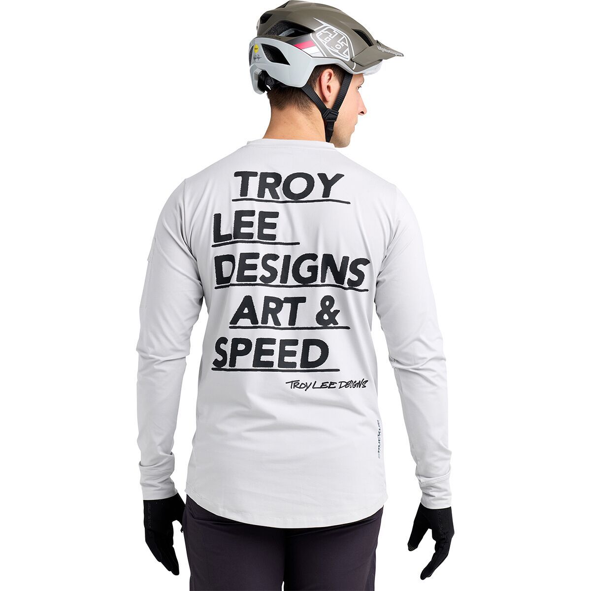Troy Lee Designs Ruckus Long-Sleeve Ride T-Shirt - Men's Art And Speed Mist, M
