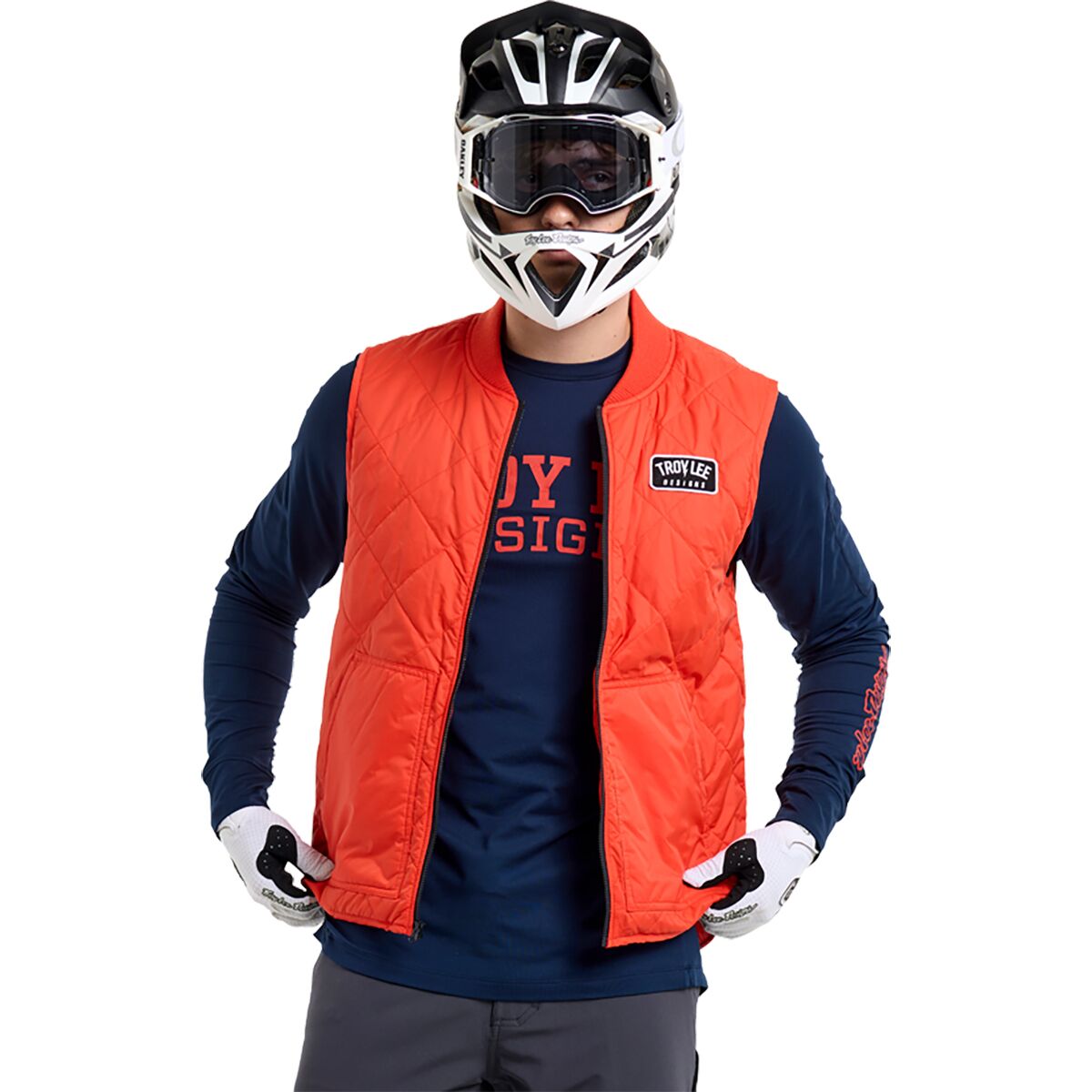 Troy Lee Designs Troy Lee Designs Ruckus Ride Vest - Men's Mono Fuego, S