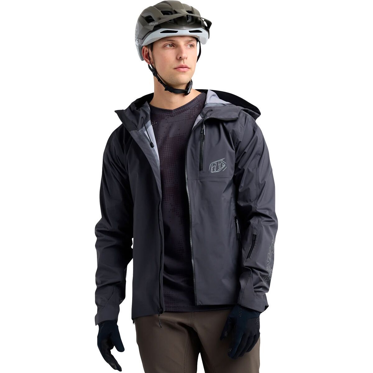 Troy Lee Designs Troy Lee Designs Resist Jacket - Men's Mono Carbon, S