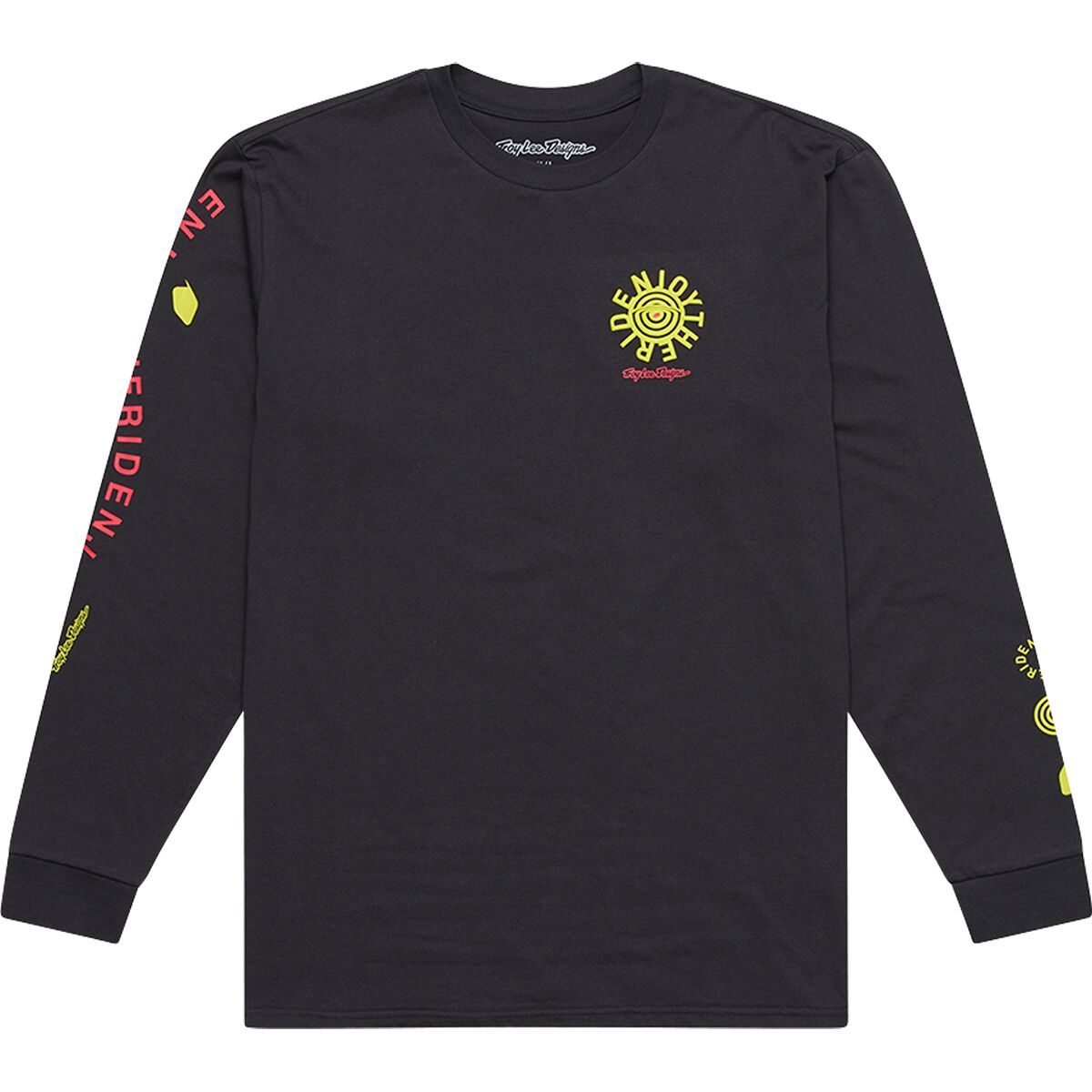 Troy Lee Designs Troy Lee Designs Long-Sleeve T-Shirt - Men's Peace Out Black, S