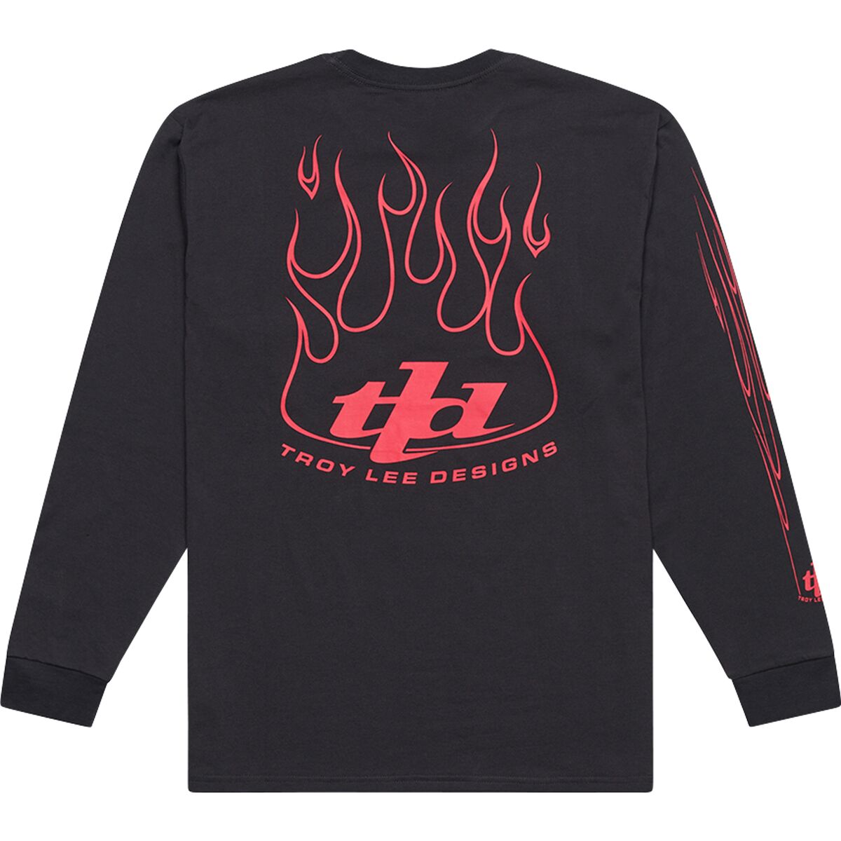 Troy Lee Designs Troy Lee Designs Long-Sleeve T-Shirt - Men's Torched Carbon, S
