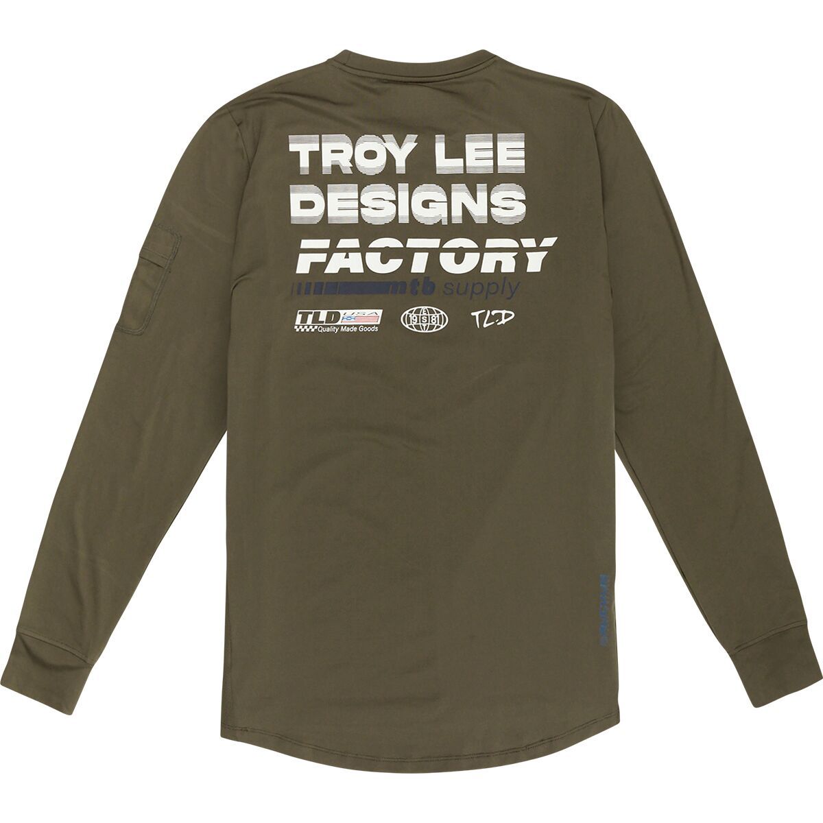 Troy Lee Designs Troy Lee Designs Ruckus Long-Sleeve Ride T- Shirt - Men's Factory Caper, S