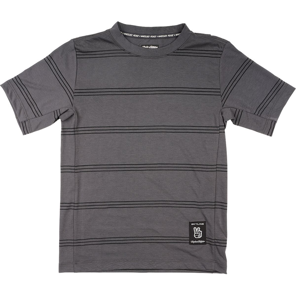 Troy Lee Designs Troy Lee Designs Skyline Ride Short Sleeve T-Shirt - Kids' Washed Out Smoke, L