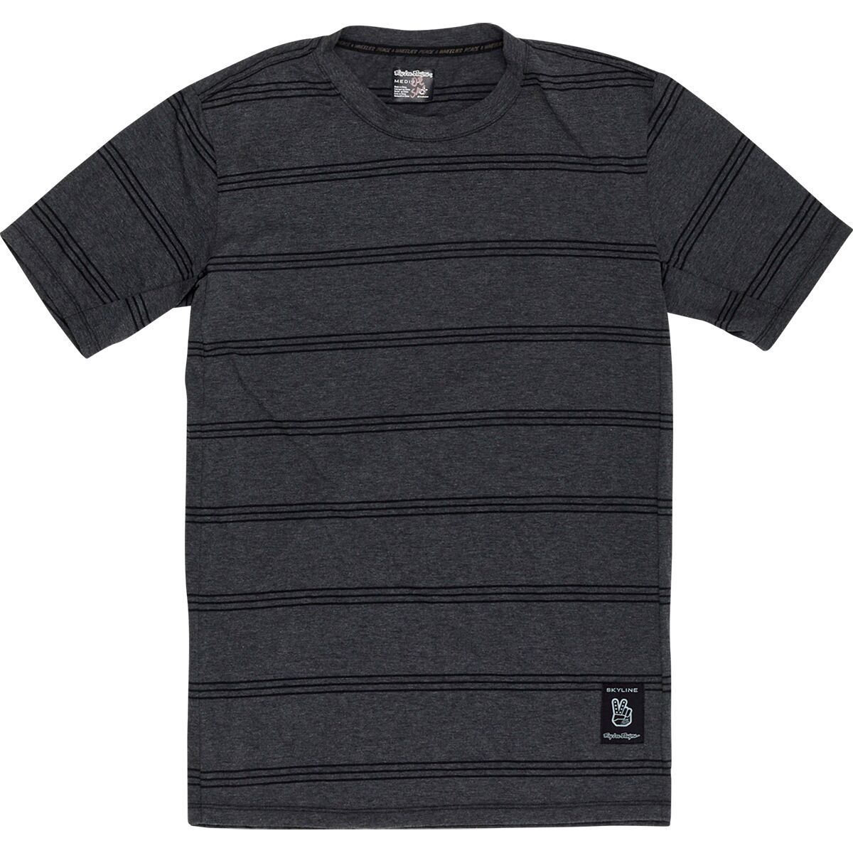 Troy Lee Designs Troy Lee Designs Skyline Short-Sleeve Ride T-Shirt - Men's Washed Out Dark Cloud, S