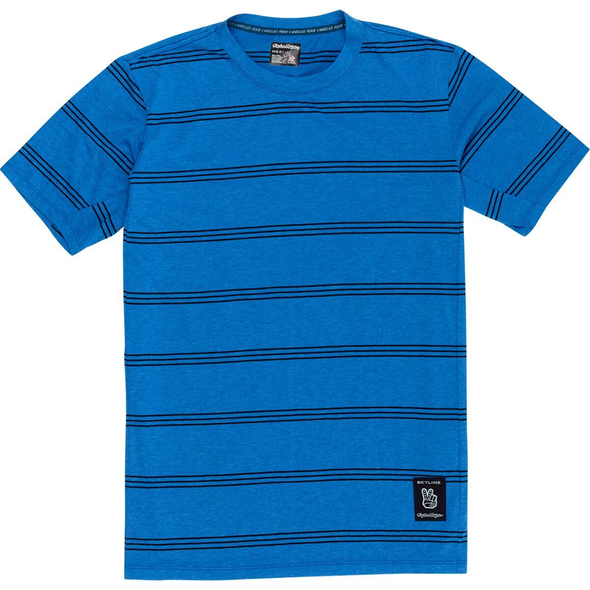 Troy Lee Designs Troy Lee Designs Skyline Short-Sleeve Ride T-Shirt - Men's Washed Out Cobalt, L