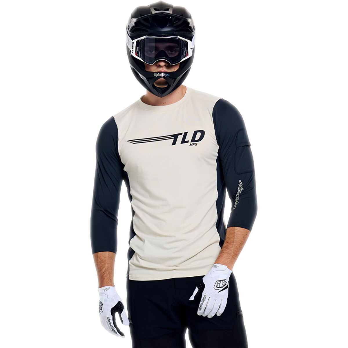 Troy Lee Designs Ruckus Ride 3/4 T-Shirt - Men's Wings Pumice, L