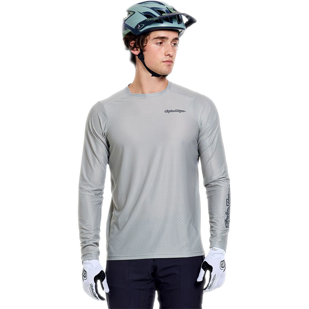Troy Lee Designs Troy Lee Designs Skyline Pro Air Long-Sleeve Jersey - Men's Mono Sage, M