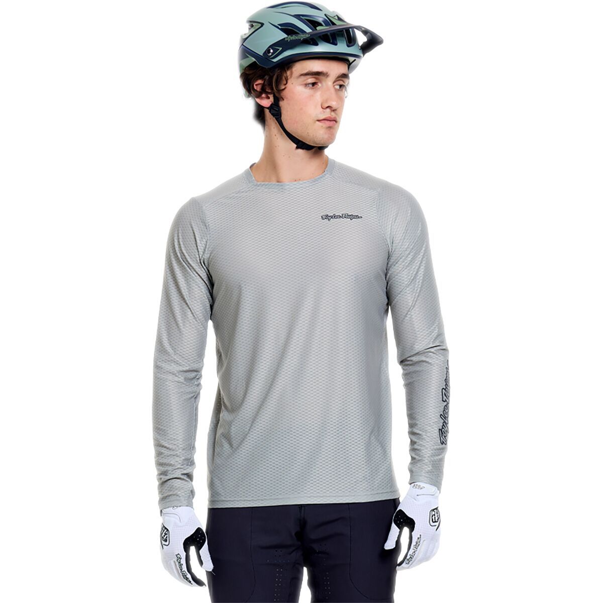 Troy Lee Designs Skyline Pro Air Long-Sleeve Jersey - Men's Mono Sage, XL