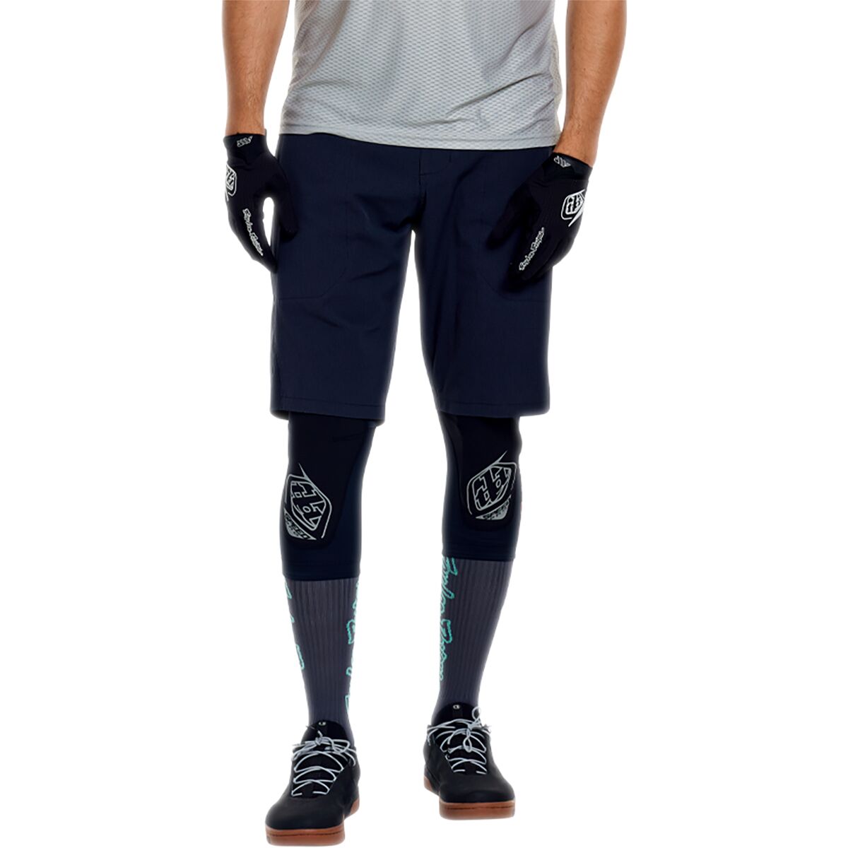 Troy Lee Designs Skyline Pro Air Short Shell - Men's Mono Carbon, 32
