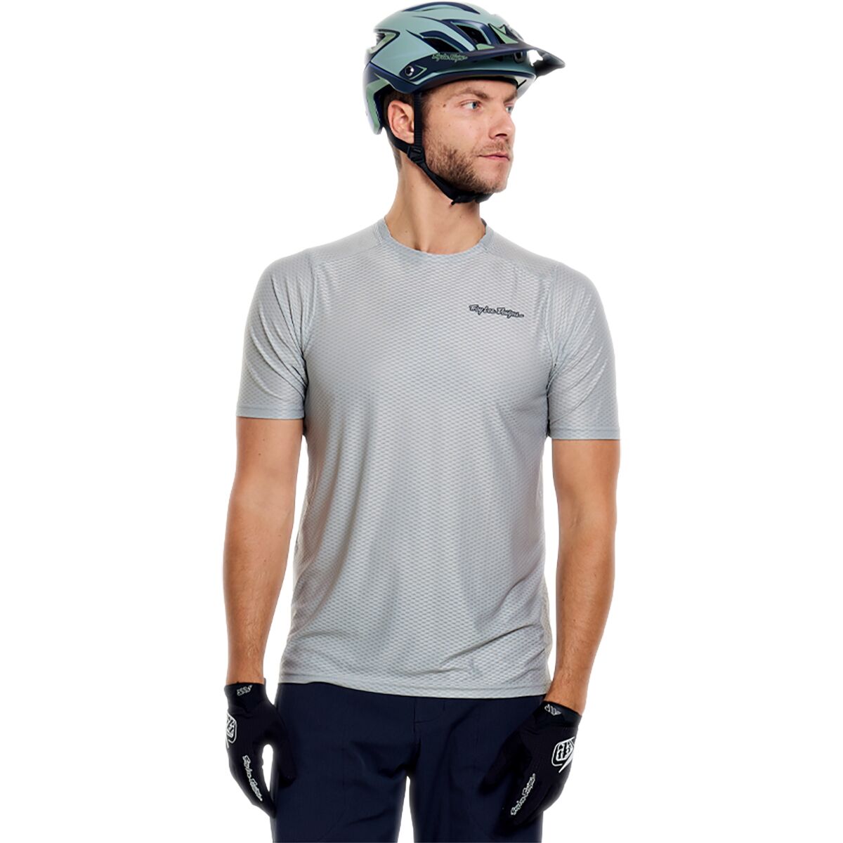 Troy Lee Designs Skyline Pro Air Short-Sleeve Jersey - Men's Mono Sage, L