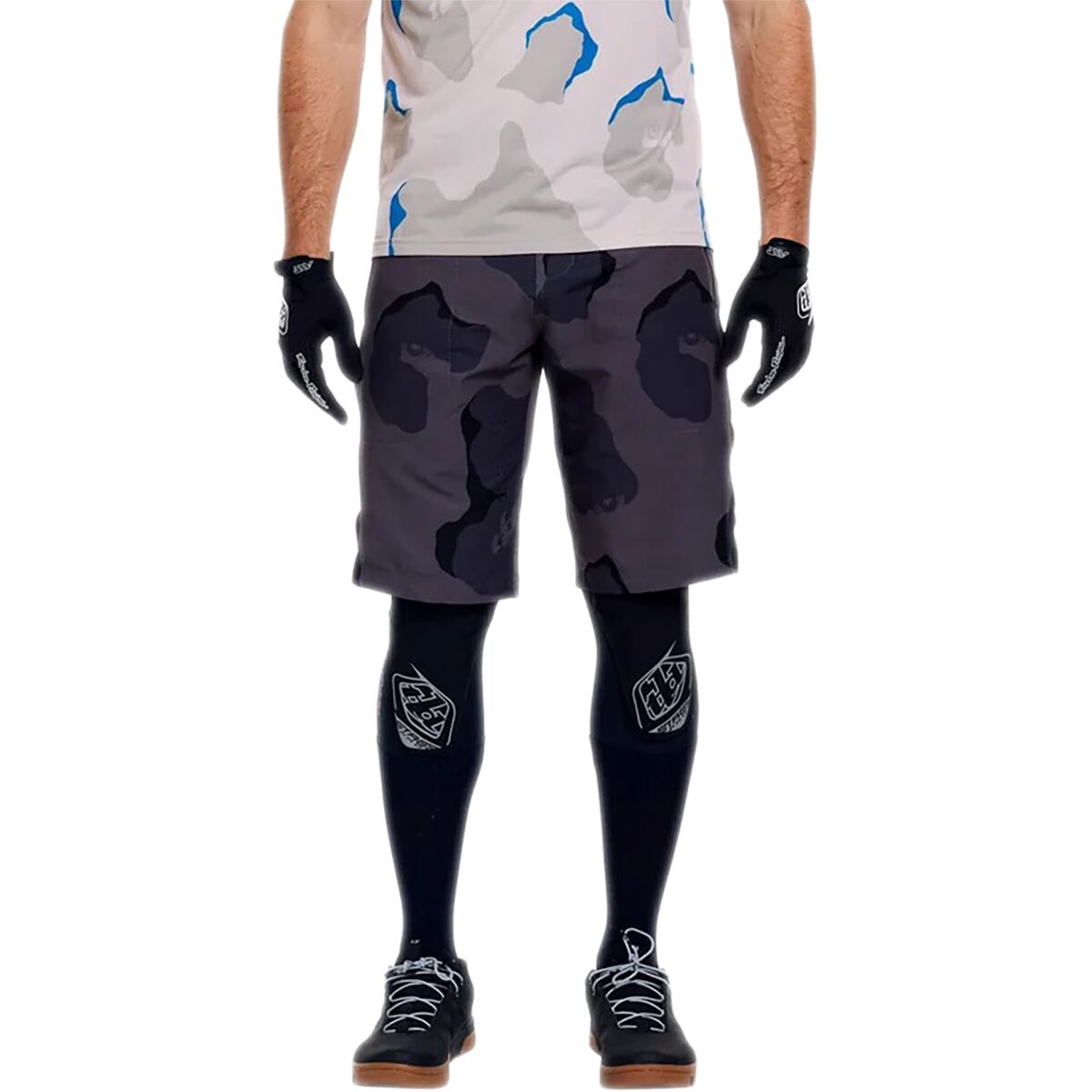 Troy Lee Designs Skyline Pro Short X Bn3Th Liner - Men's Flow Camo Carbon, 34