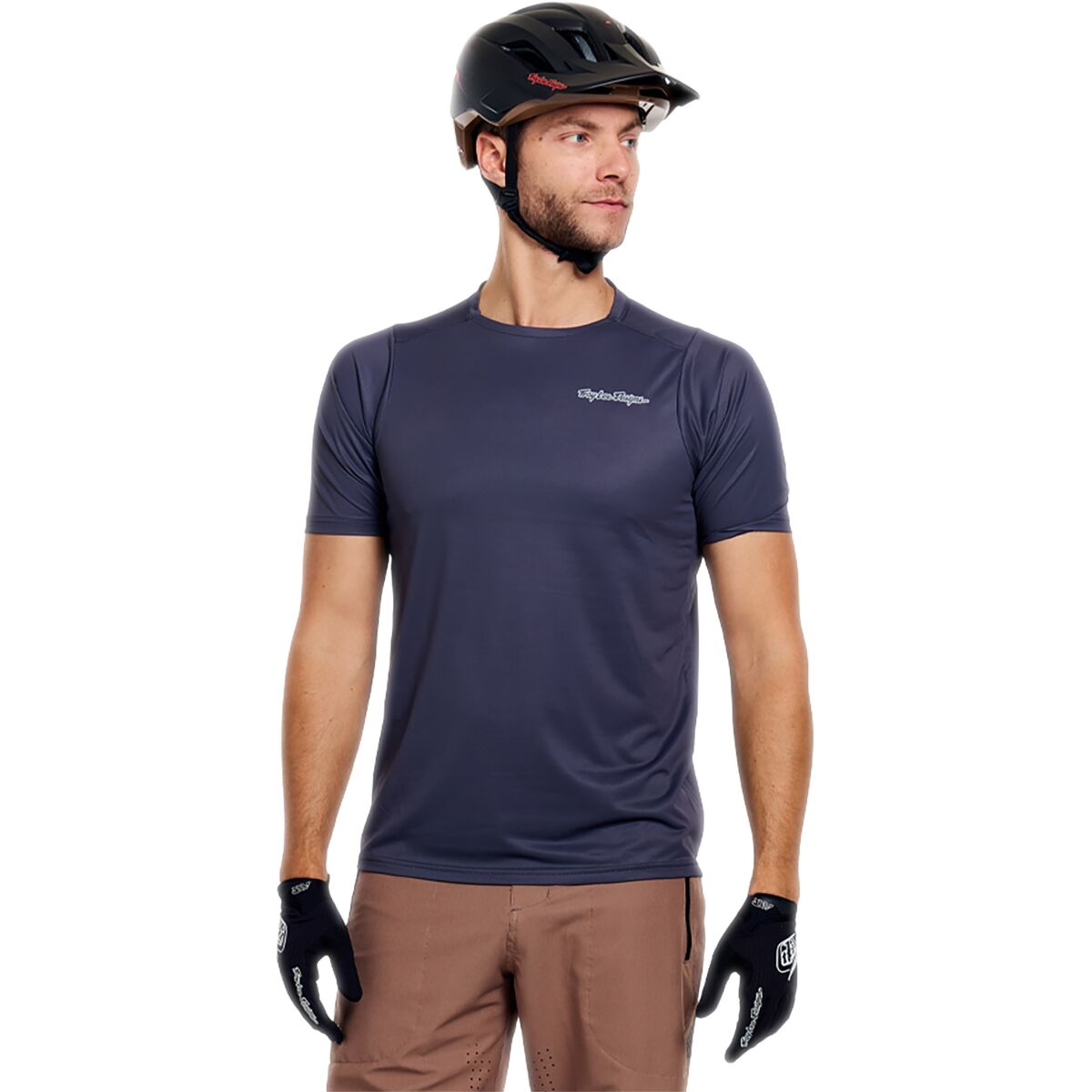 Troy Lee Designs Skyline Pro Short-Sleeve Jersey - Men's Mono Carbon, XL