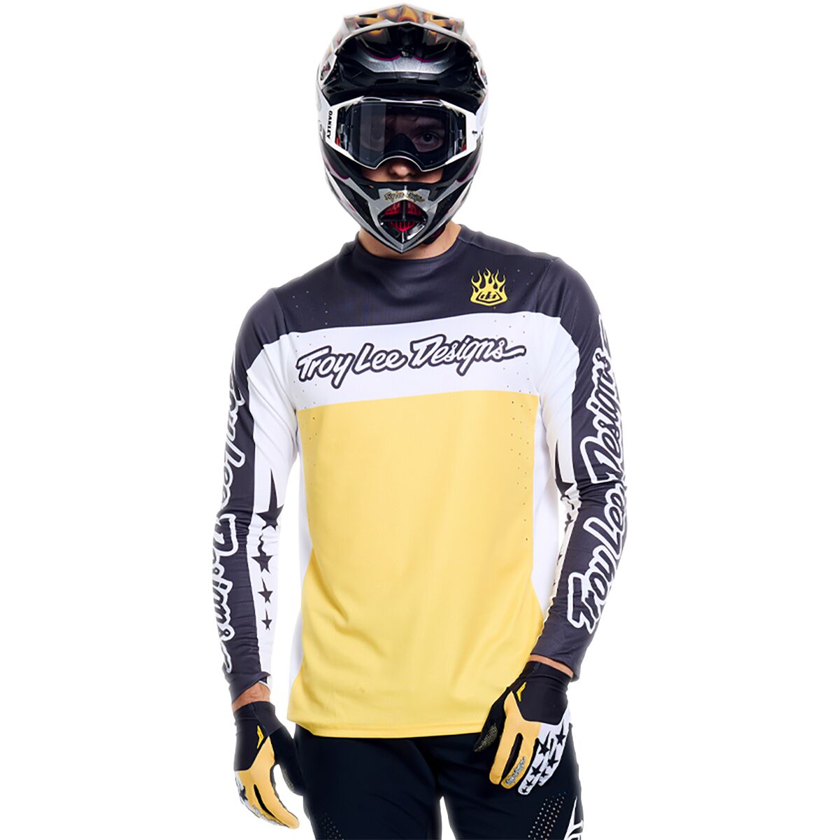 Troy Lee Designs Sprint Pro Jersey - Men's Yo Moto Butter, M