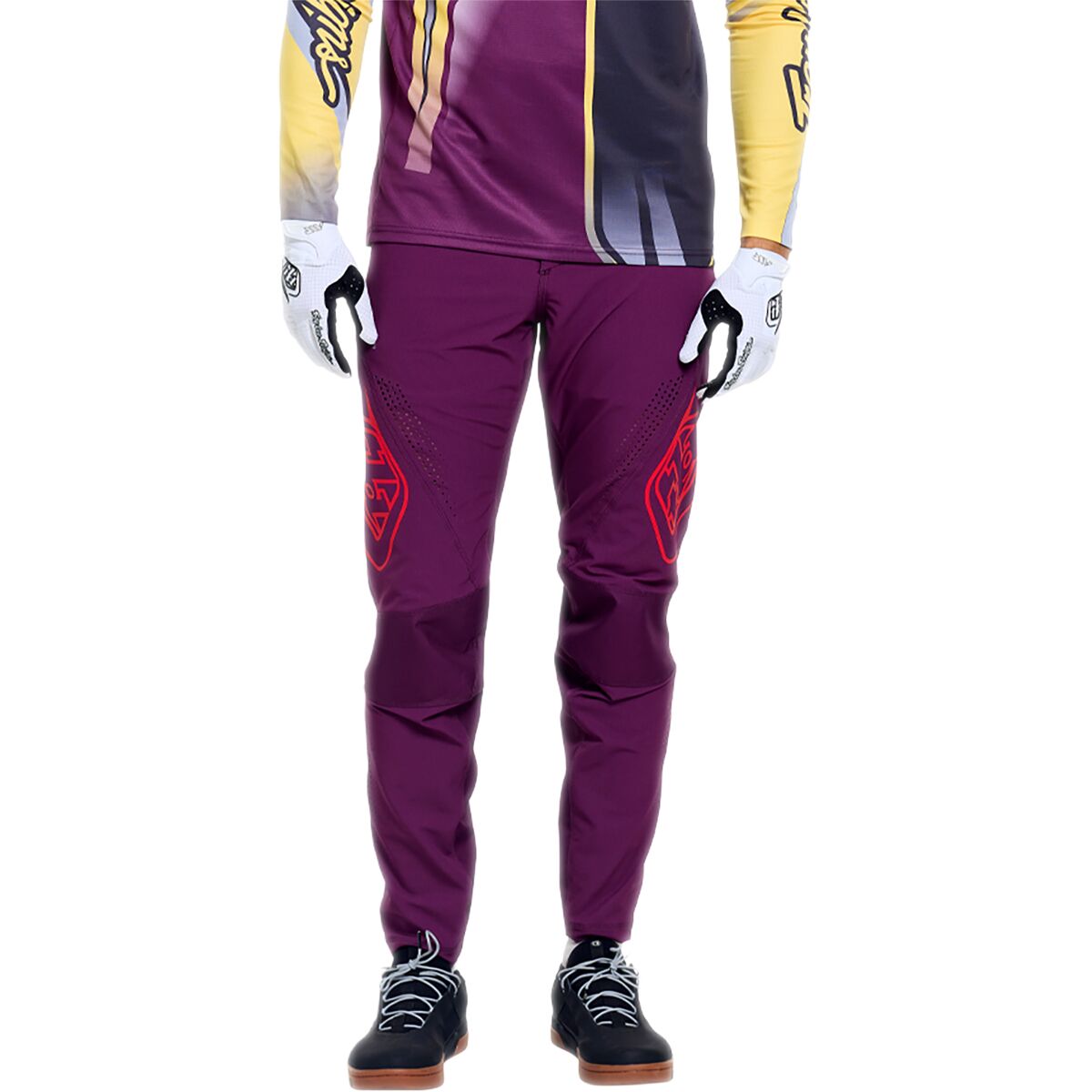Troy Lee Designs | Sprint Pro Pant Men's | Size 32 In Mono Sangria