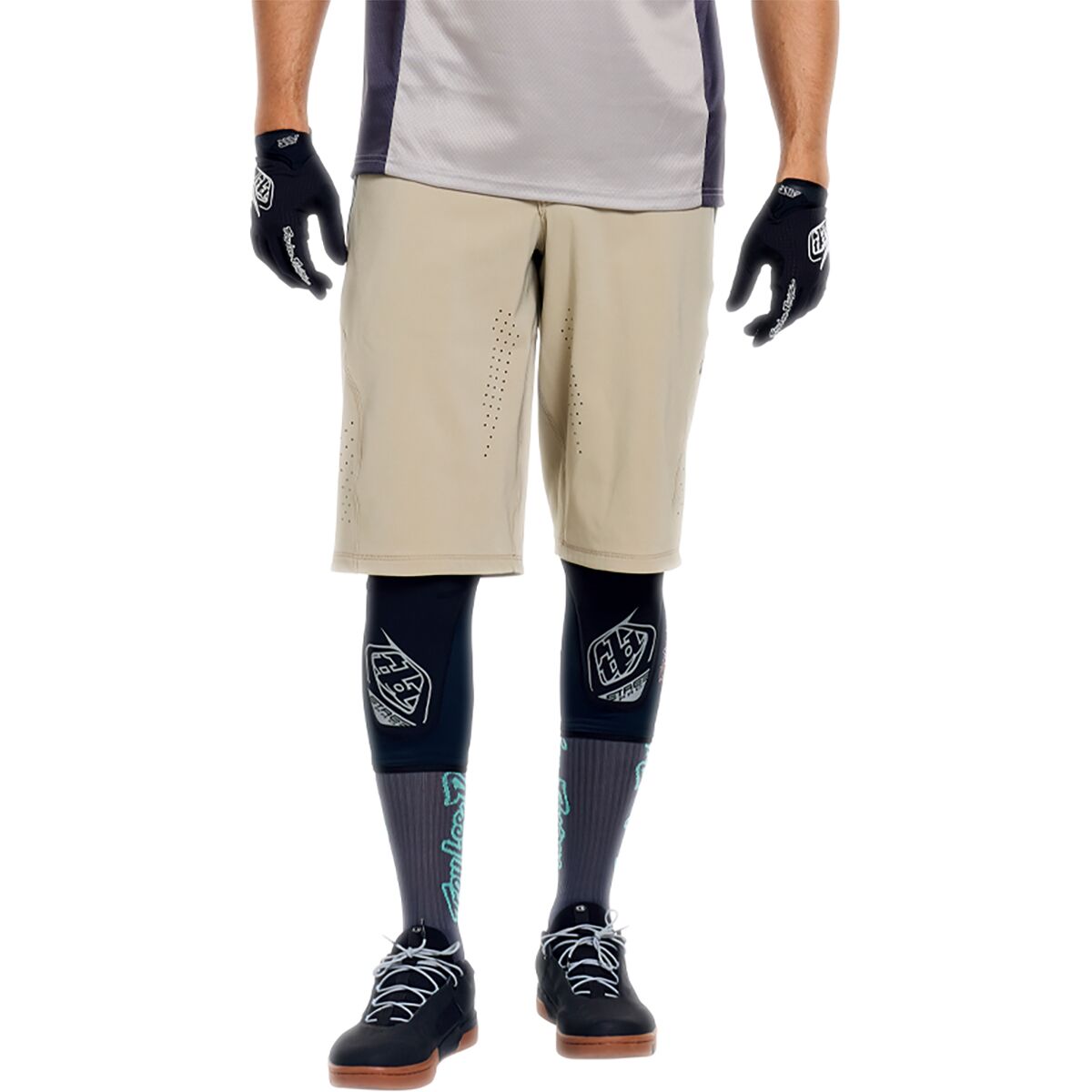 Troy Lee Designs Stage Short Shell - Men's Mono Stone, 34