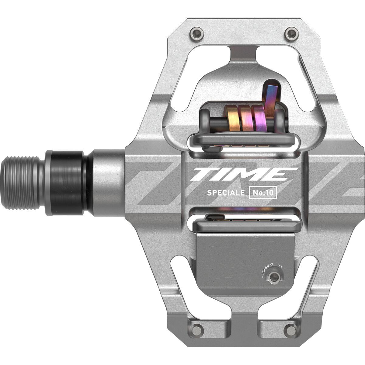 Time TIME Speciale 10 Pedals Raw Aluminium, Small