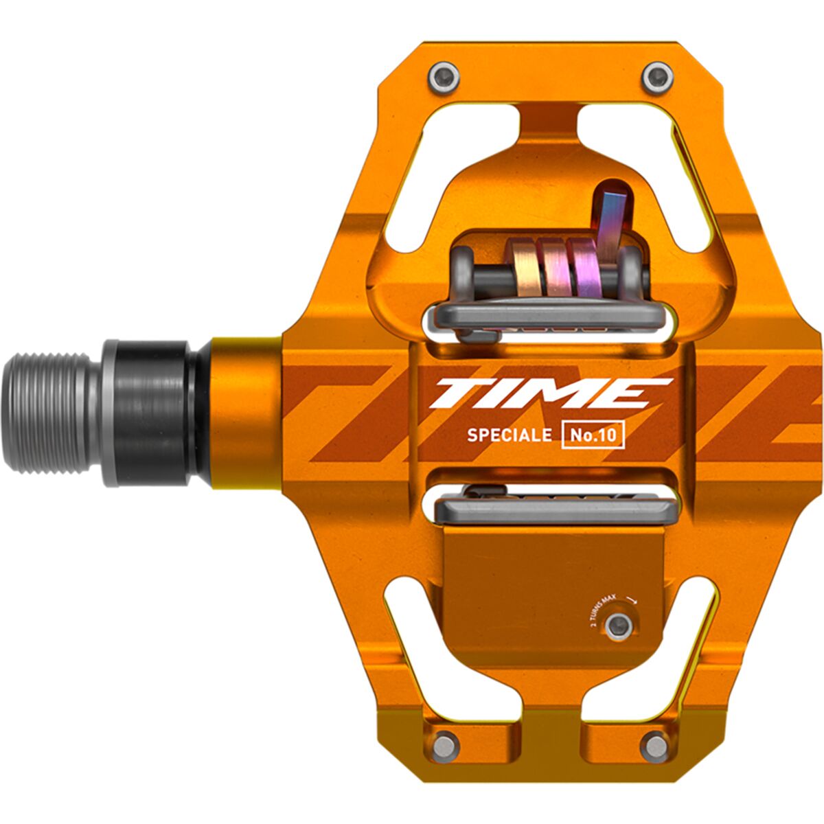 TIME Speciale 10 Pedals Tangerine Aluminum, Small