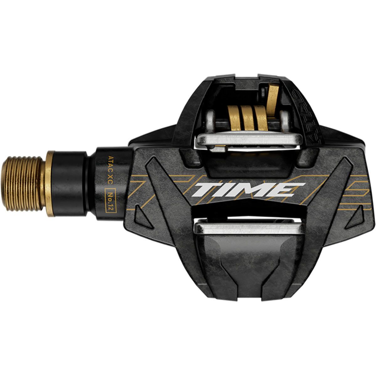 TIME XC 12 Pedals Carbon Gold, One Size