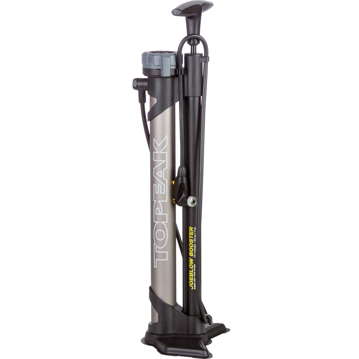 Topeak Topeak Joe Blow Booster Floor Pump Silver, One Size