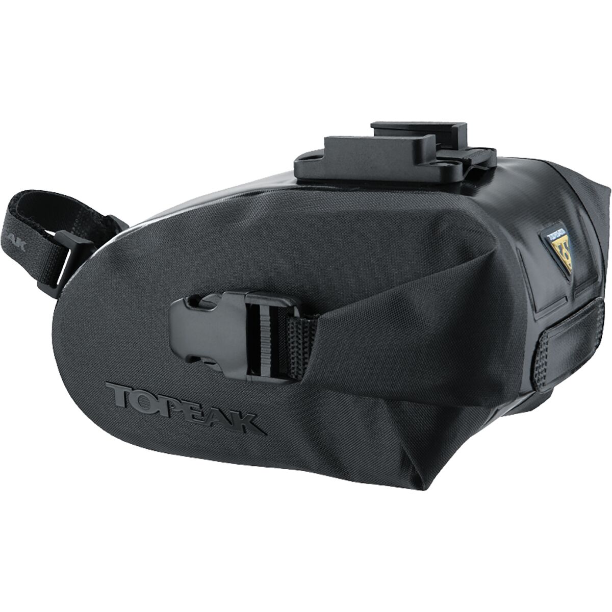 Topeak Wedge DryBag Saddle Bag - QuickClick in Black - Size: Large