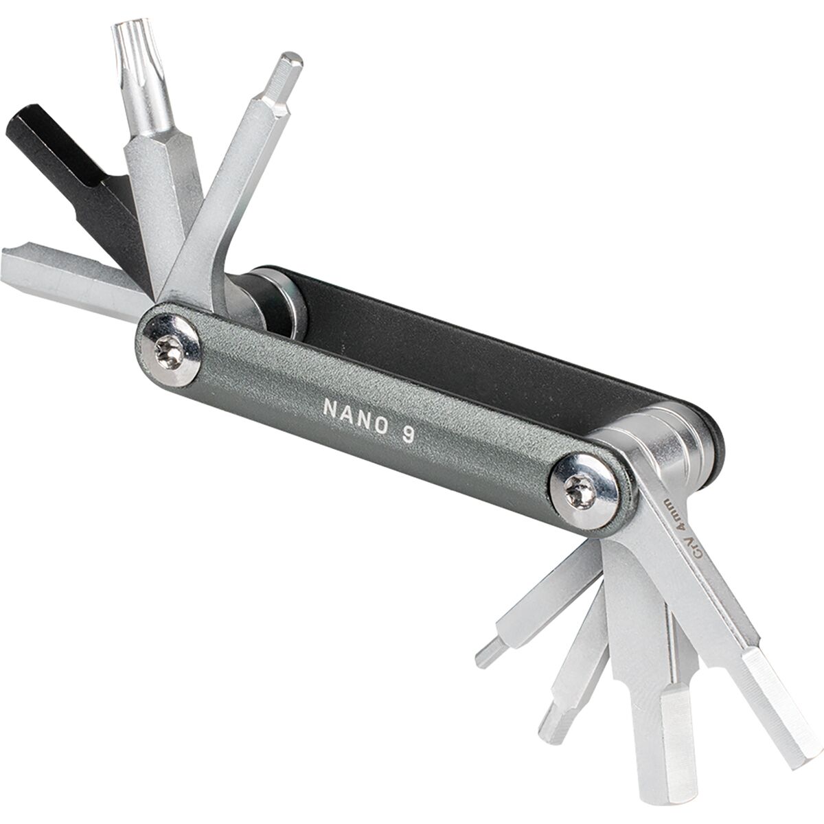 Topeak Nano 9 Multi-Tool Black/Galaxy Gray, One Size