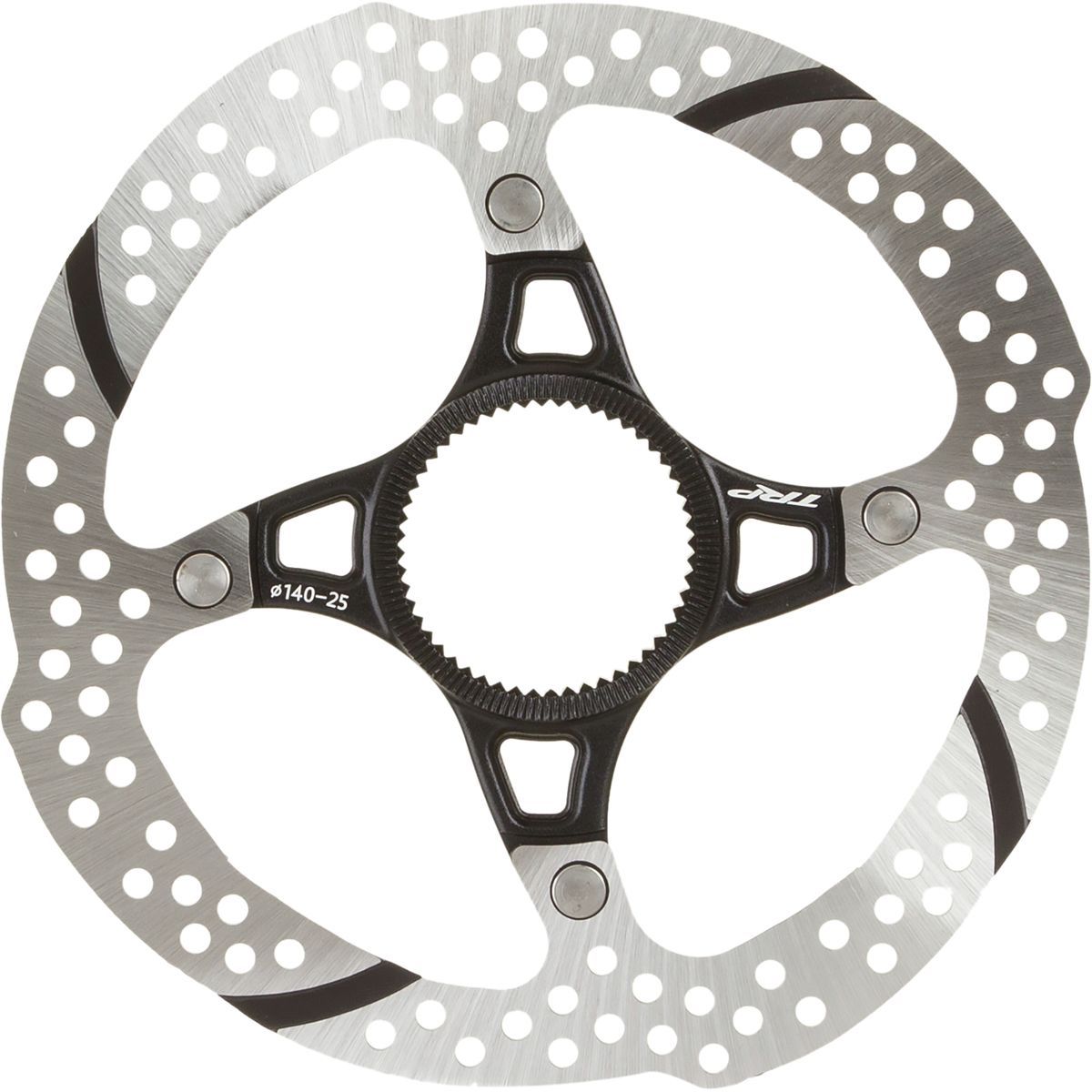 Trp TRP 2-Piece Center Lock Rotor Silver/Black, 203mm