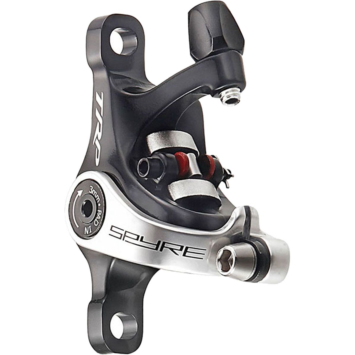 Trp TRP Spyre Mechanical Disc Brake Black/Silver, No Rotor