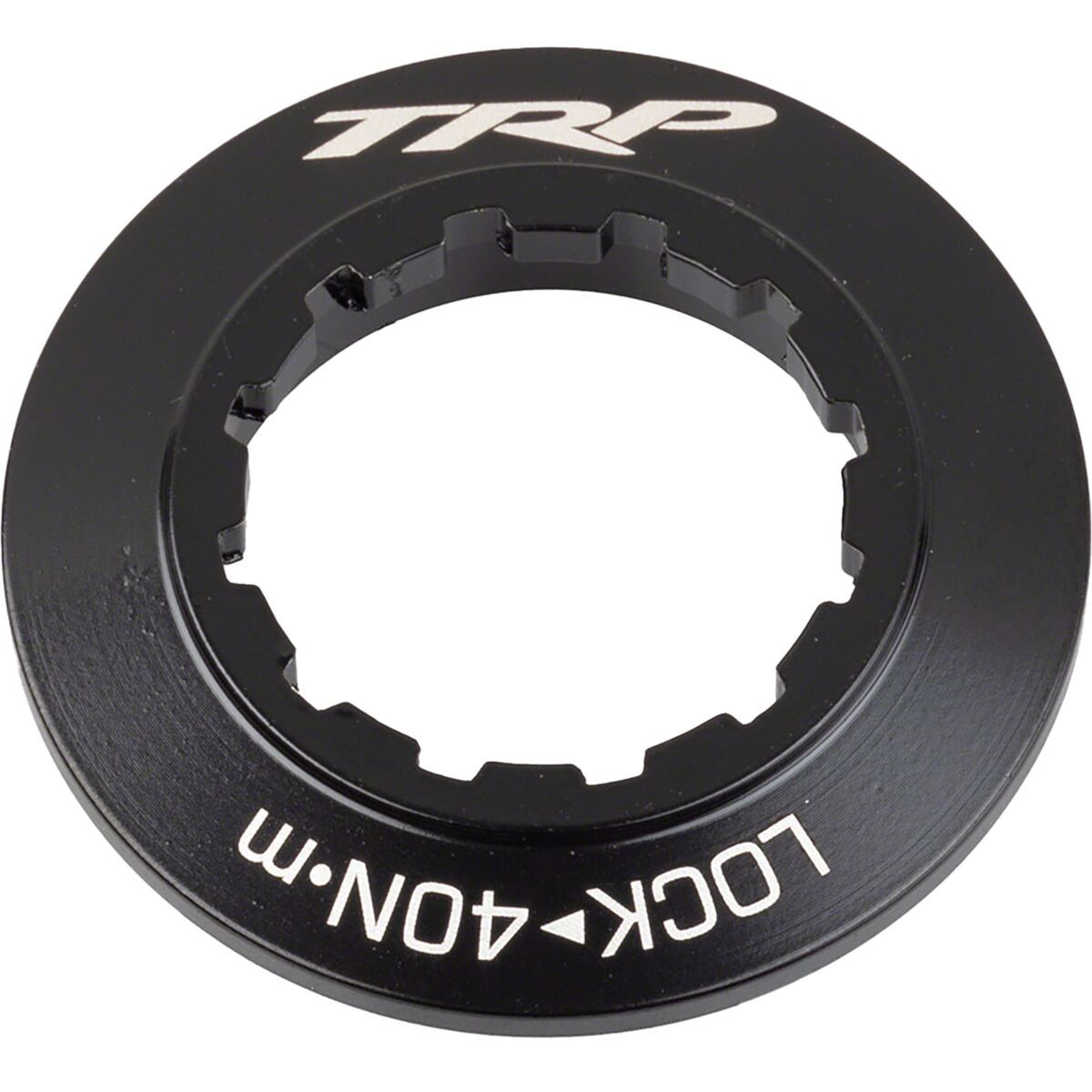 TRP Alloy Center Lock Lockring Black, 15mm Axle