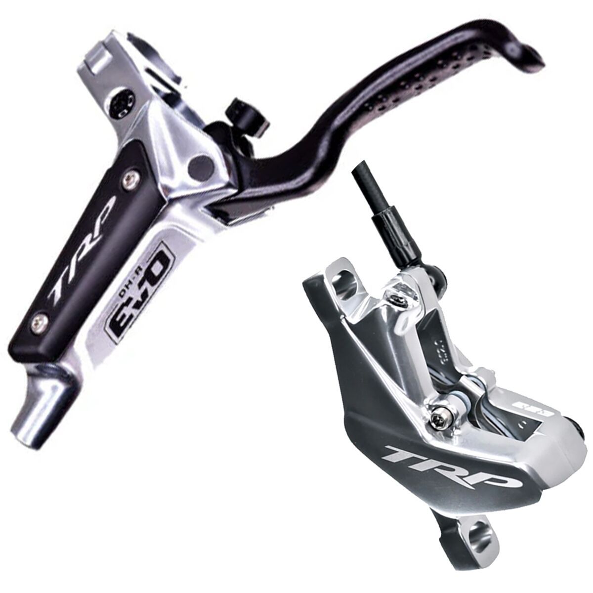 Trp TRP DH-R EVO HD-M846 Disc Brake Silver, Rear