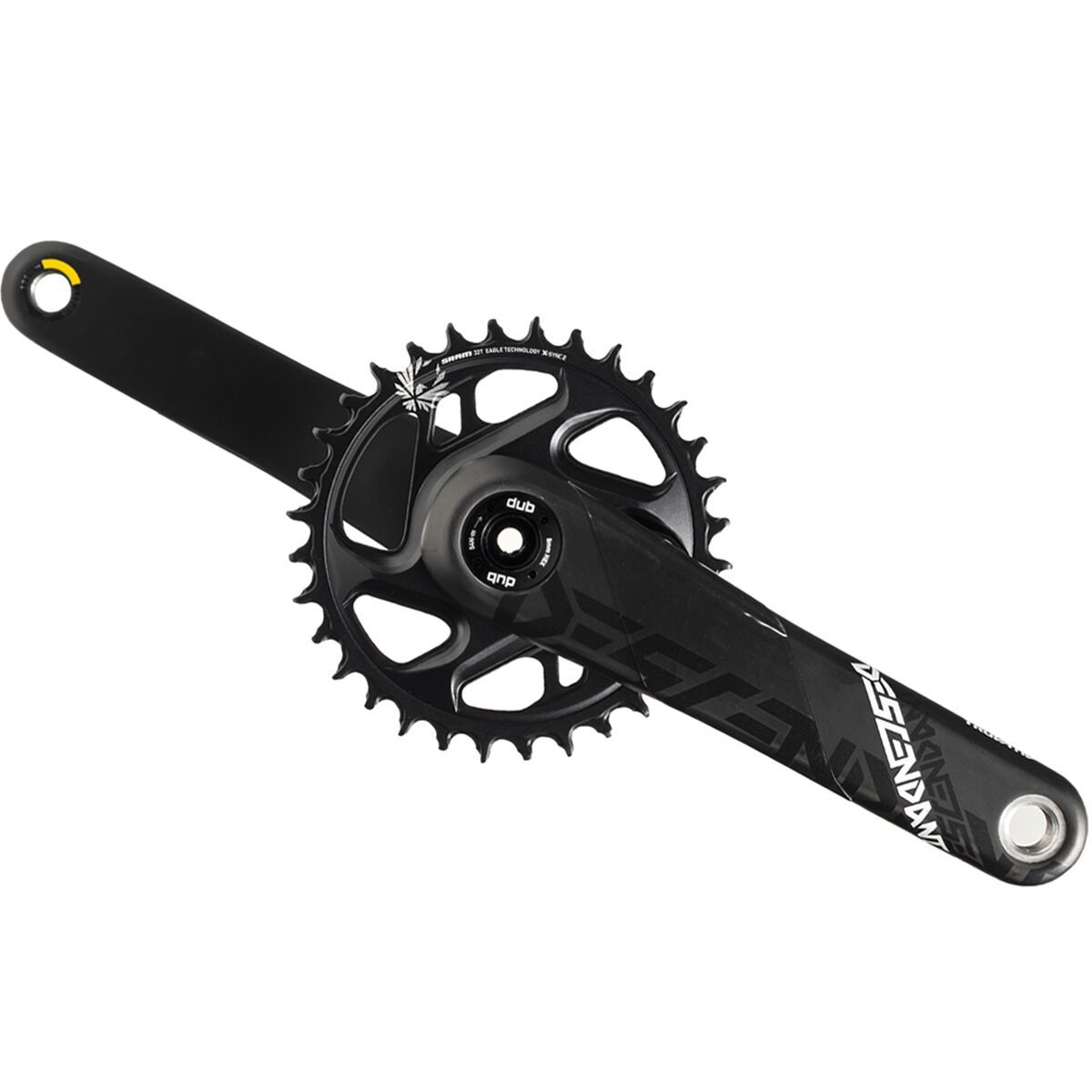 TruVativ Descendant Carbon Eagle DUB Crankset Black, 175mm/32T