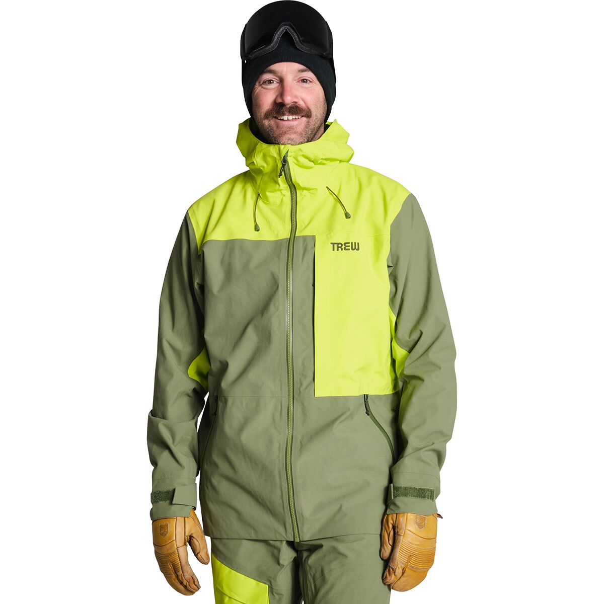 Trew Gear Jefferson Jacket - Men's High Vis Olive, M