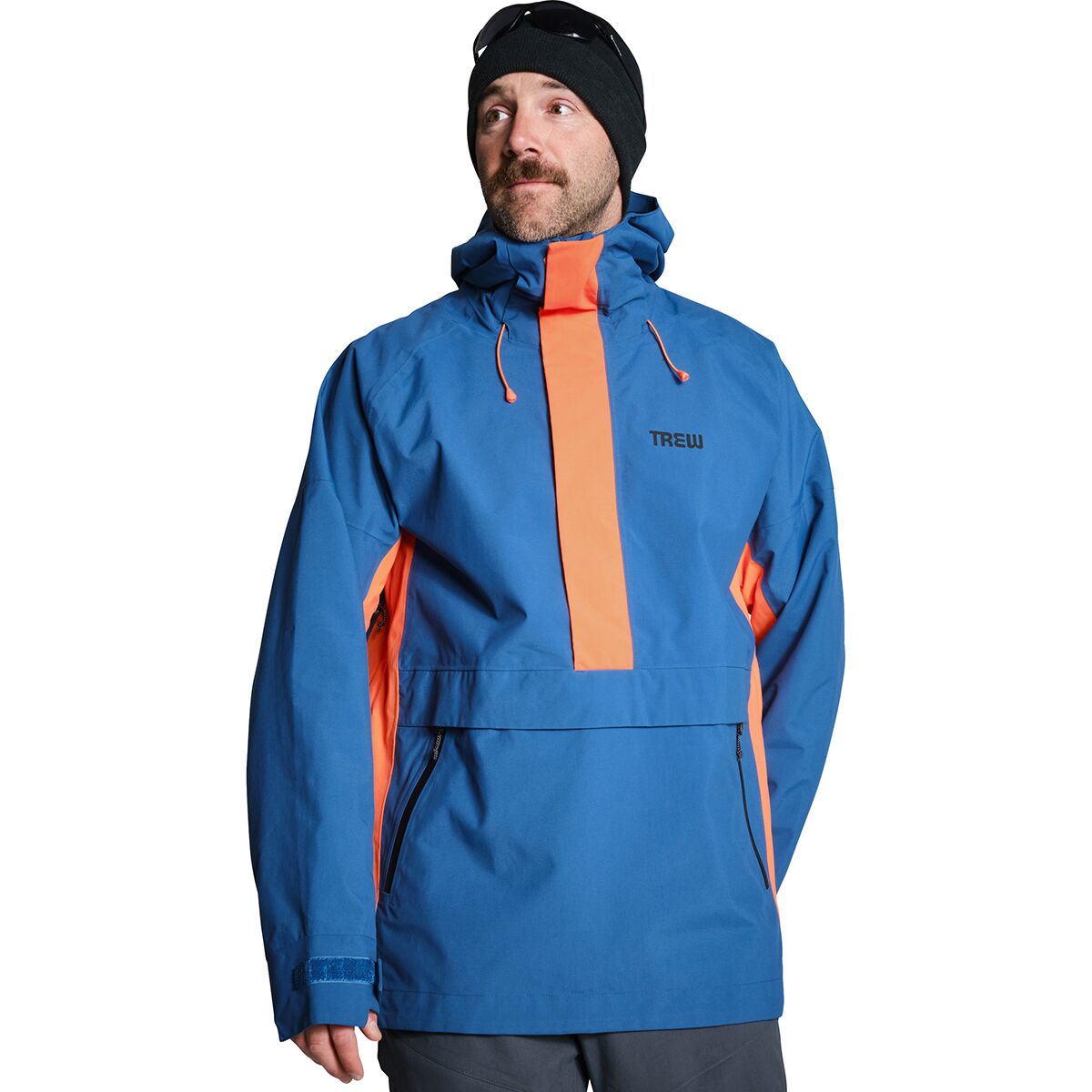 Trew Gear Popover Jacket Blue Pond, M - Men's