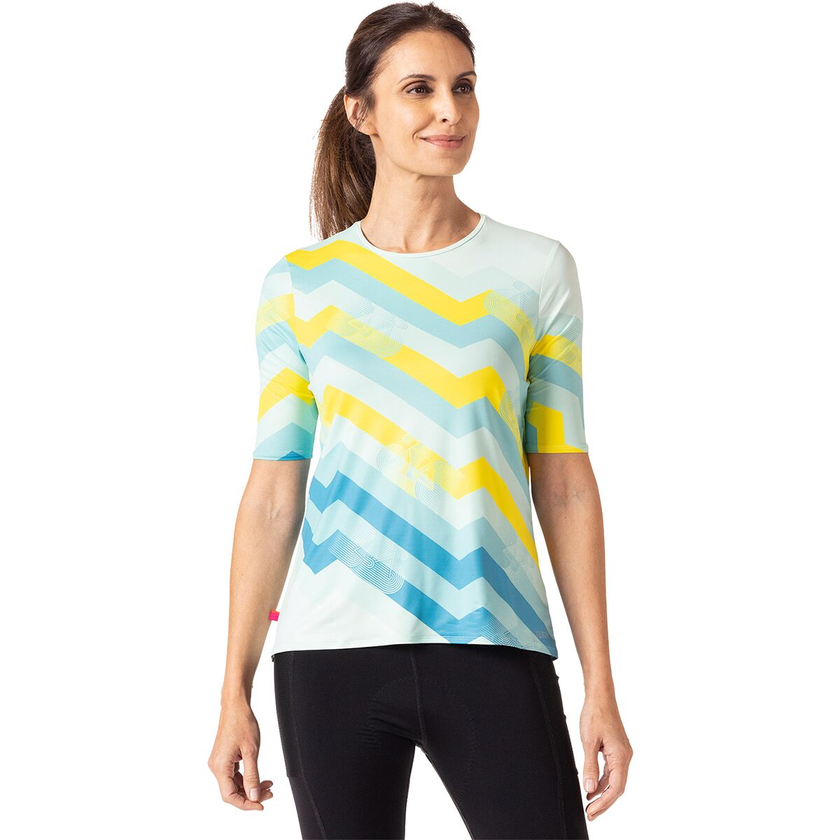 Terry Bicycles Soleil Flow Short-Sleeve Top - Women's Level Up Yellow, M