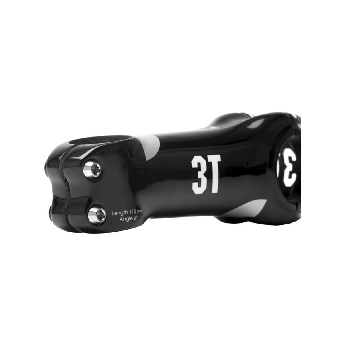3T ARX LTD ステム 100mm 6° 3T ARX LTD Carbon Stem 31.8mm Clamp 100mm 6 Degree Stealth