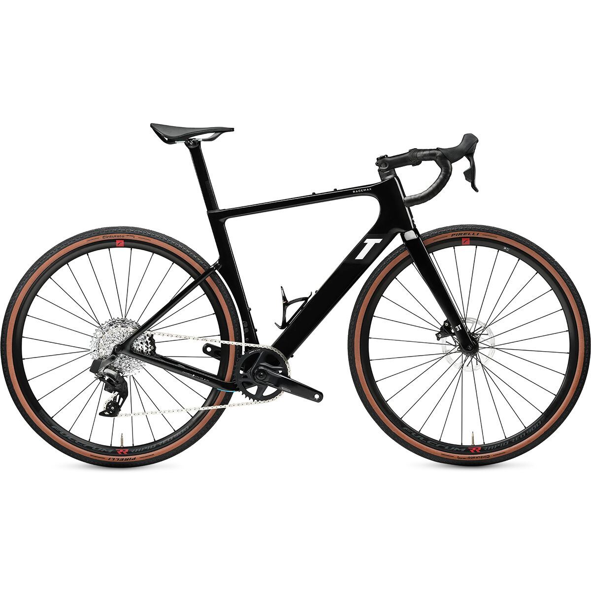 3T Racemax Integrale Rival AXS XPLR Gravel Bike Black Rock, 56